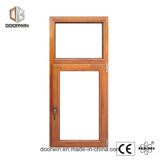 Oak Wood Aluminum Clad Tilt Turn Window - China Tilt and Turn Window, Casement Window — product image 0