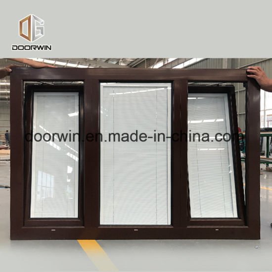 Oak Wood Built in Shutter Window - China Tilt and Turn Window, Casement Window — product image 0