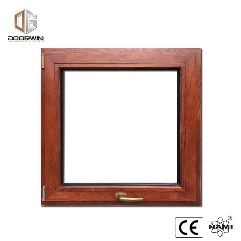 OAK WOOD CLAD THERMAL BREAK ALUMINUM TILT TURN WINDOW - Doorwin Group Windows & Doors