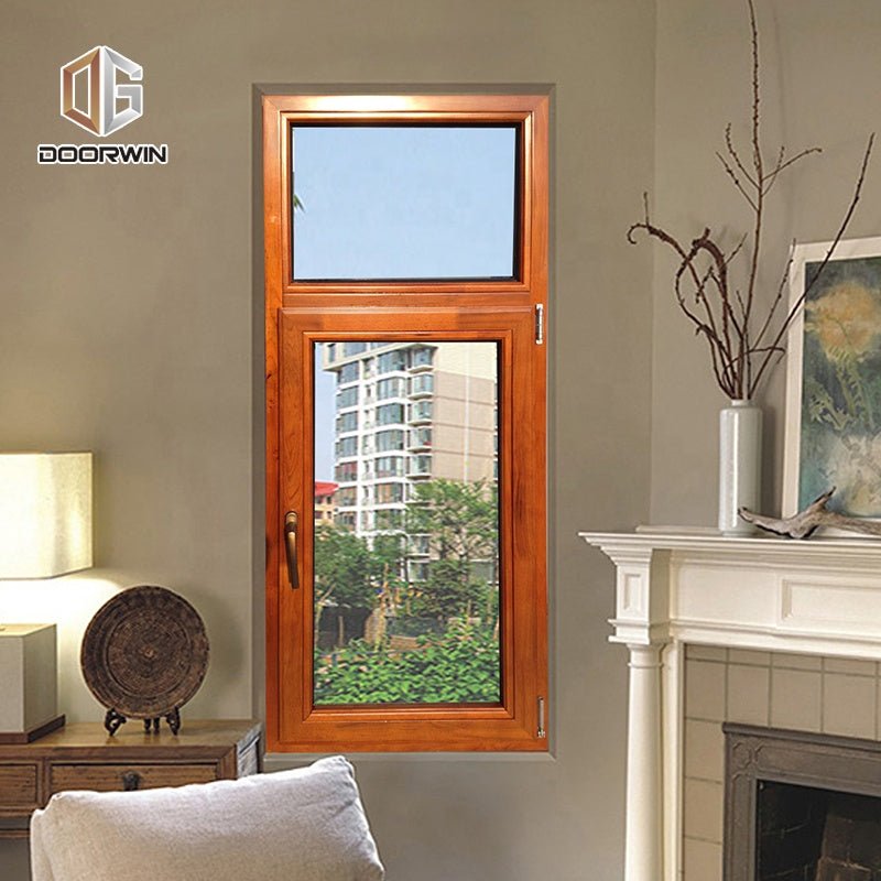 oak wood wooden frame hinged casement tilt turn window — product image 7