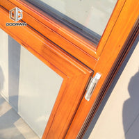 oak wood wooden frame hinged casement tilt turn window — thumbnail 6