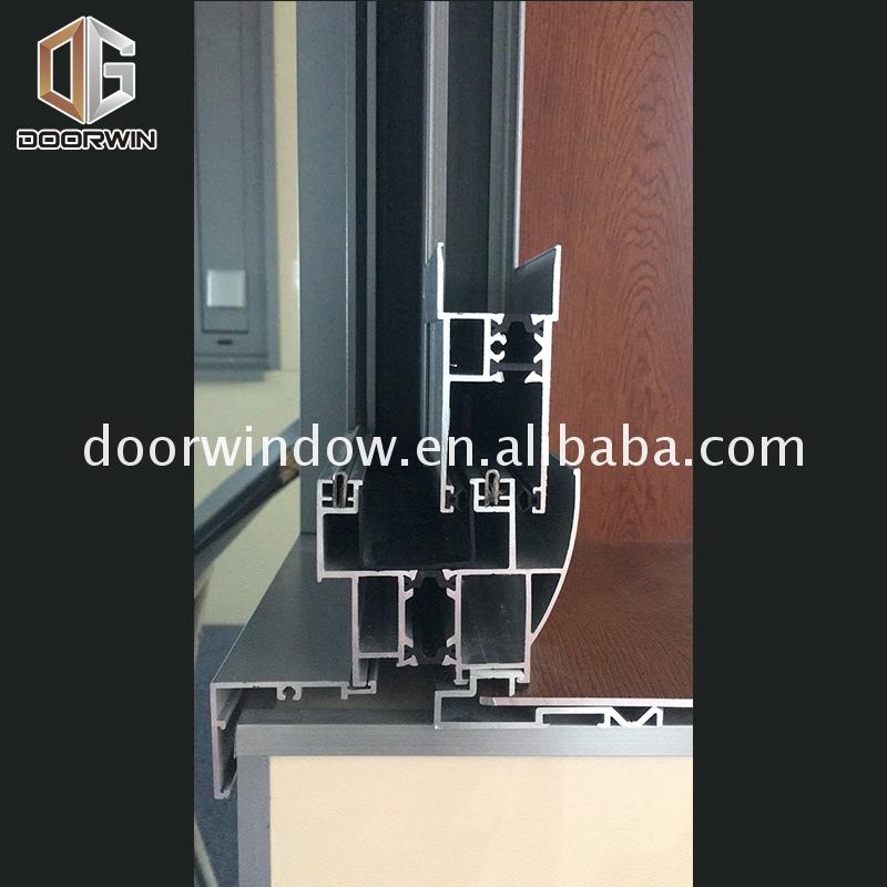 OEM Factory aluminium window accessories suppliers used frames openable windows details - Doorwin Group Windows & Doors