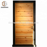 One sash entry door main door designs made of oak with horizontal stavesby Doorwin — thumbnail 5