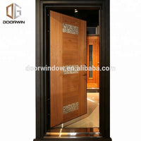 One sash entry door main door designs made of oak with horizontal stavesby Doorwin — thumbnail 3