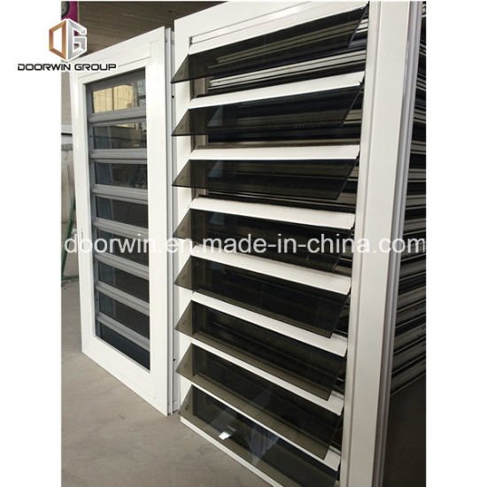 Opening Aluminum Shutter Glass Window with Flyscreens - China Aluminum Glass Shutter, Shutter Window — product image 0
