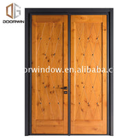 Original factory oak double doors new wood door style design 2016 — thumbnail 1