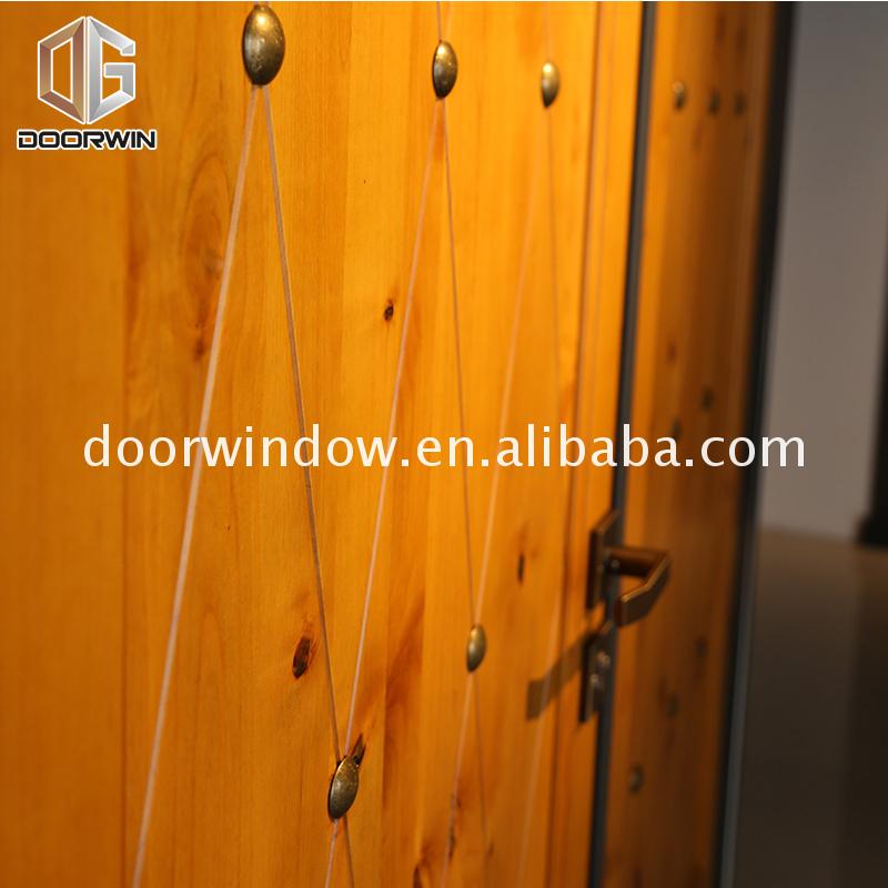 Original factory oak double doors new wood door style design 2016 — product image 3