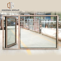 Outdoor brown aluminium window frames bronze anodised windows — thumbnail 6