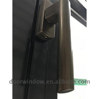 Outswing awning window aluminium office door with glass - Doorwin Group Windows & Doors