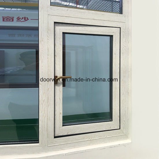 Outswing Awning Window with Wood Grain Finishing - China Awning, Awning  Windows — product image 0
