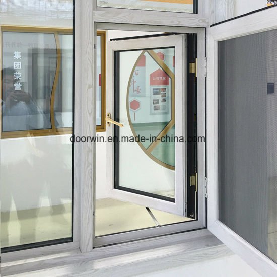 Outswing Window with Wood Grain Color Finishing Tilt Turn Window - China Tilt and Turn Window, Casement Window - Doorwin Group Windows & Doors