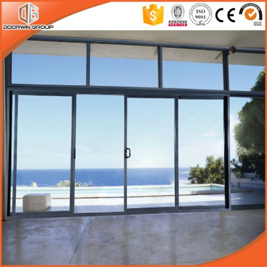 Perfect View Thermal Break Aluminum Sliding Patio Door, High Quality Double Glazing Glass Sliding Aluminum Door - China Sliding Patio Door, Patio Door — product image 0