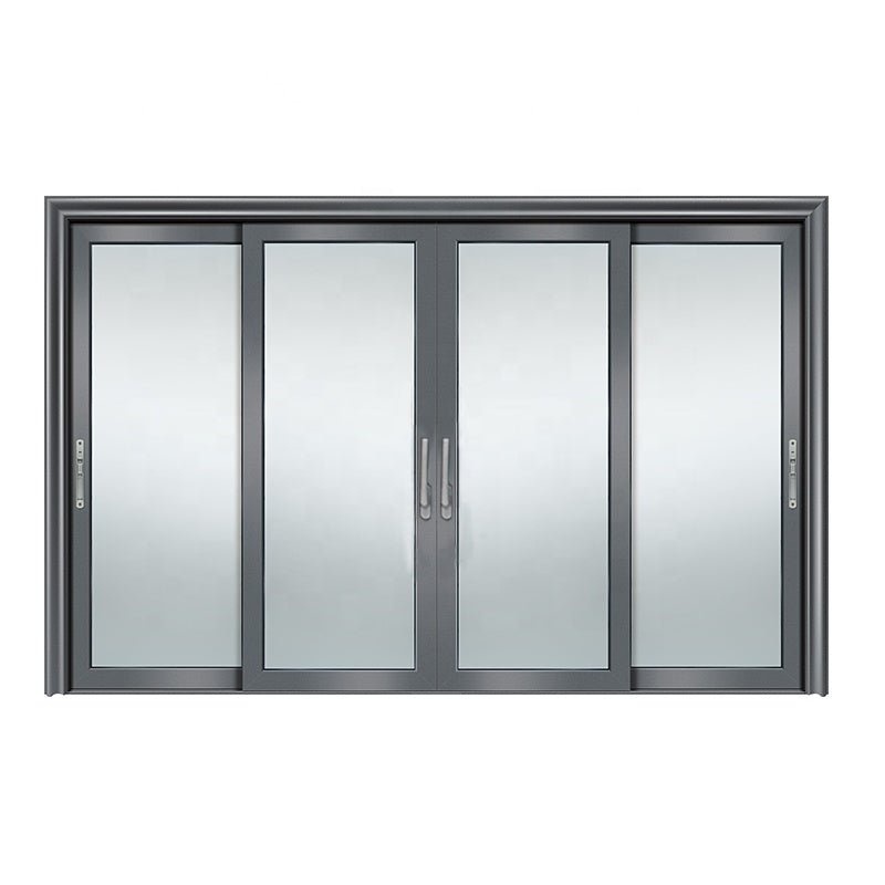 Power coated front and back doors powder coating insulating sliding door polycarbonate by Doorwin on Alibaba - Doorwin Group Windows & Doors