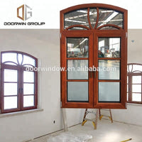 Professional Double swing opening aluminium casement window safety glass aluminum inswing windows and doors glazingby Doorwin on Alibaba — thumbnail 8