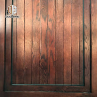 Purchasing Residential solid wooden door outdoor plantation shutter door by Doorwin on Alibaba — thumbnail 3