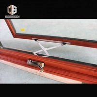 Quality ultimate push out casement triple glazed aluminium crank windows top quality awning window by Doorwin on Alibaba — thumbnail 2