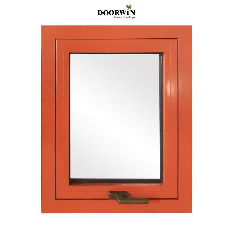 [RECOMMENDED ALU AWING WINDOWS]Sound Insulation Unbreakable Glass Aluminum Awning Window Design For Villa Homes - Doorwin Group Windows & Doors