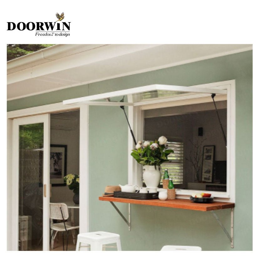 [RECOMMENDED PASS-THROUGH WINDOWS] DOORWIN Yacht window wooden door models wood design by Doorwin on Alibaba — product image 1
