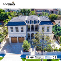 [RECOMMENDED WOOD TILT & TURN WINDOWS] China factory high quality House thermal break grill design aluminum clad wood casement Inward Opening French window — thumbnail 5