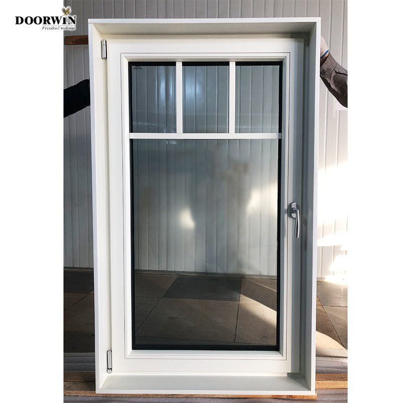 [RECOMMENDED WOOD TILT & TURN WINDOWS]Wood Grain Aluminum Tilt Windows, Solid Wood Clad Thermal Break Aluminum Inward Opening Windows - China Aluminum Window, Window — product image 5
