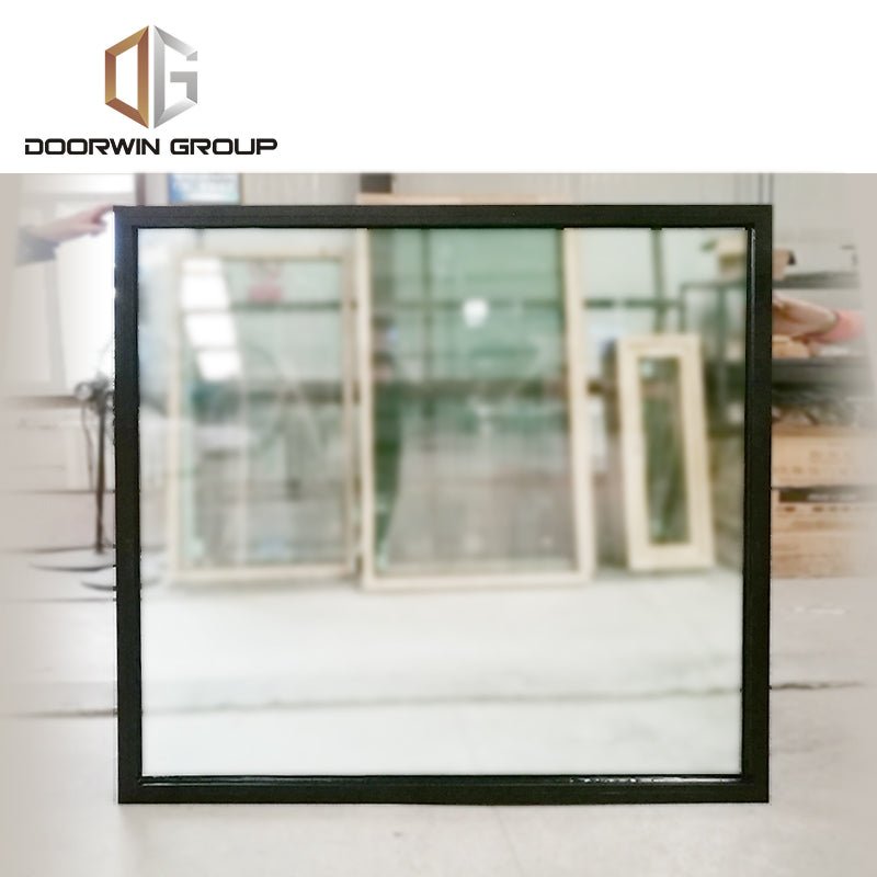 red oak wood clad aluminum picture window - Doorwin Group Windows & Doors