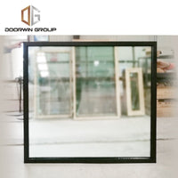 red oak wood clad aluminum picture window — thumbnail 4