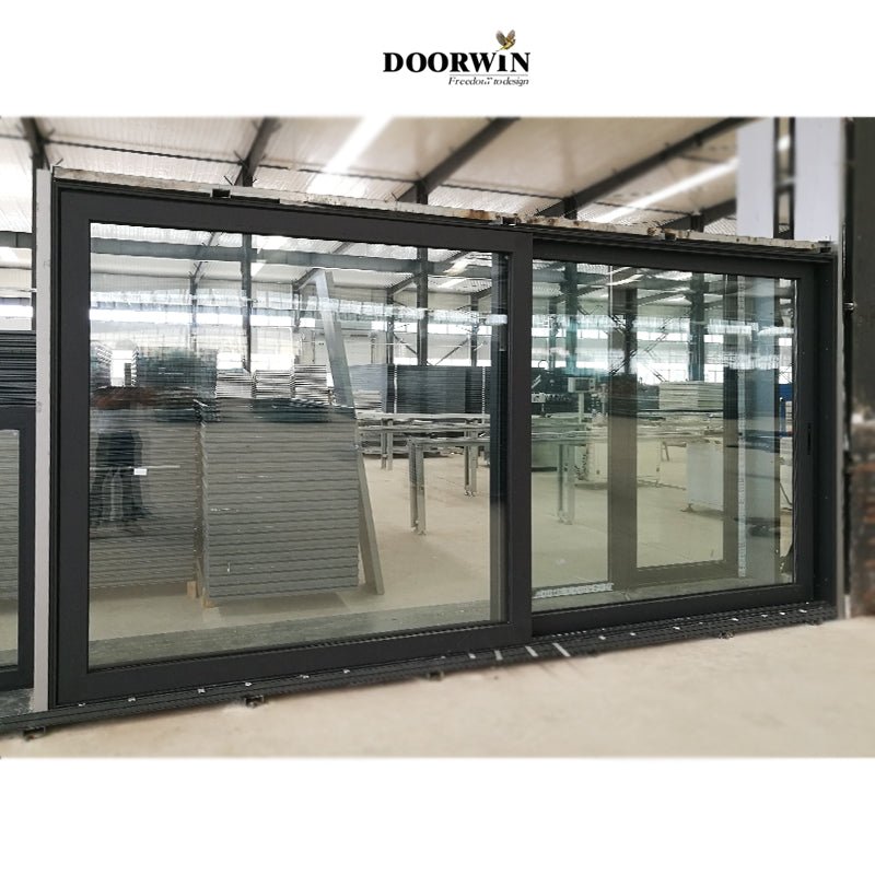 Residential interior insulated high quality thermal break  aluminum sliding glass door for offices DIY — product image 3