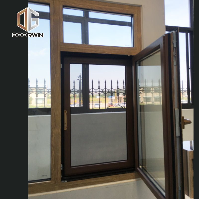 Retractable fiberglass flyscreen aluminium casement window tilt turn price by Doorwin on Alibaba — product image 2