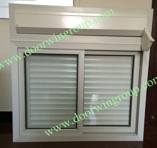 Rolling Shutter & PVC Glass Window for Container House, Competetive PVC Casement Window, Good Quality PVC Window Withe Grille - China PVC Window, PVC Sliding Window — product image 0