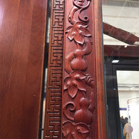 Rosewood carving French Casement Window — thumbnail 6