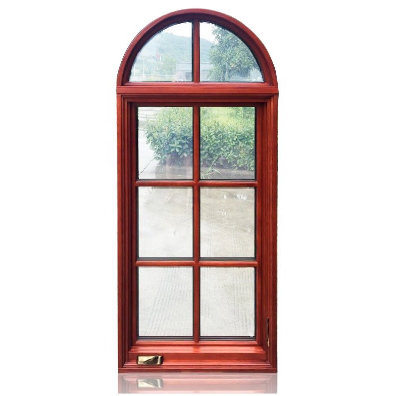 Round shape window grill arch glass windows by Doorwin on Alibaba - Doorwin Group Windows & Doors