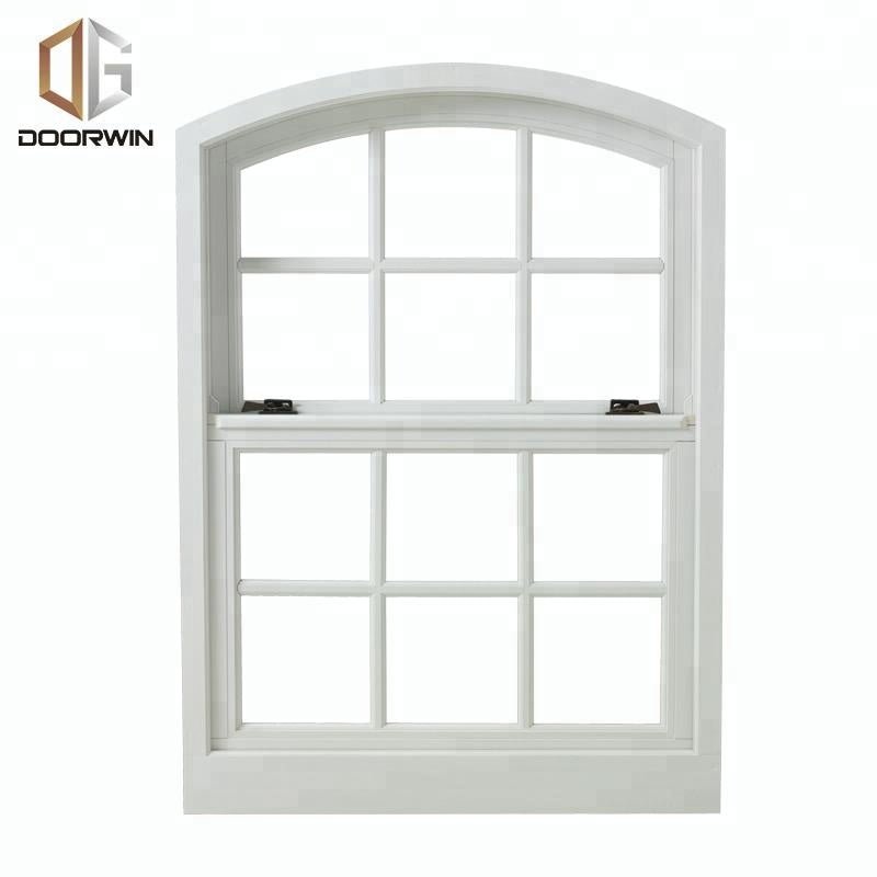 round top Single hung window Chinese supplier windows by Doorwin on Alibaba — product image 1