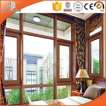 Russia Larch Aluminum Bag Wooden Window, Aluminum Clad Solid Pine Wood Tilt & Turn Window Casement Window - China Casement Window, Windows and Doors - Doorwin Group Windows & Doors