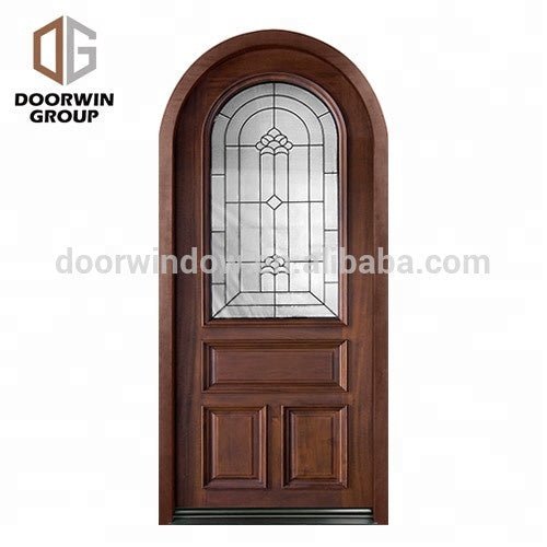 SanFrancisco office Solid Wood Wine Cellar Door with Insulated Decorative Glassby Doorwin - Doorwin Group Windows & Doors