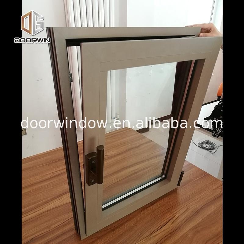 Schuco double glazed powder coated thermal break aluminum casement window - Doorwin Group Windows & Doors