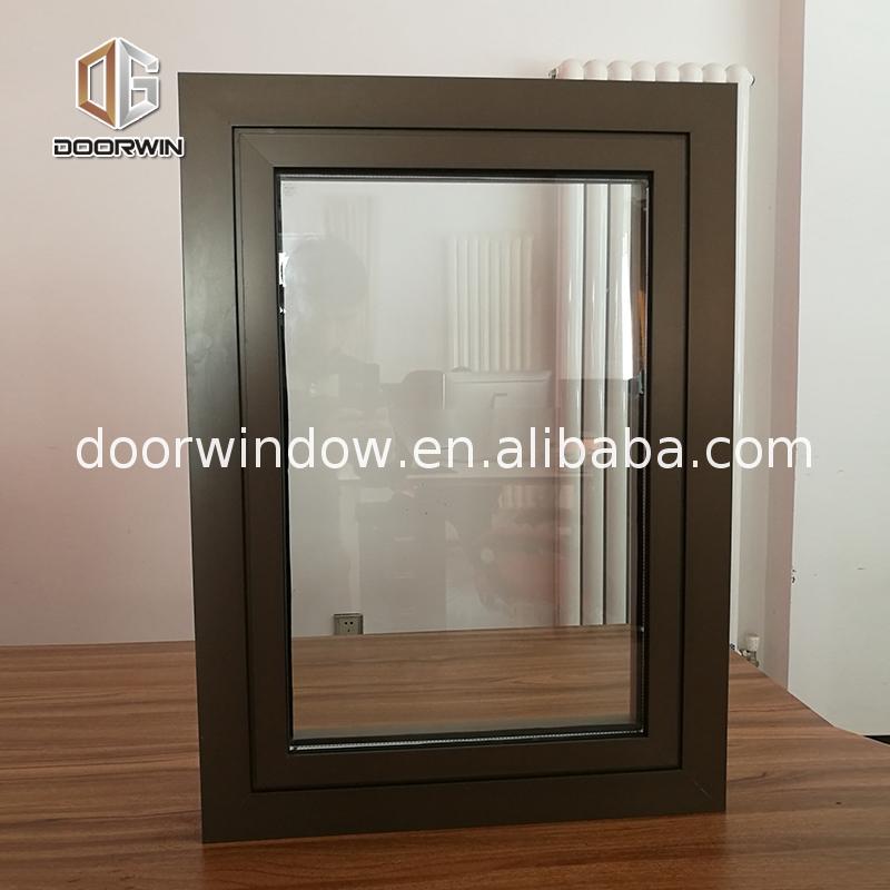 Schuco double glazed powder coated thermal break aluminum casement window - Doorwin Group Windows & Doors
