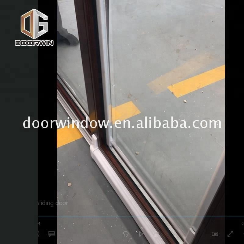 shutter design glass sliding door by Doorwin on Alibaba - Doorwin Group Windows & Doors