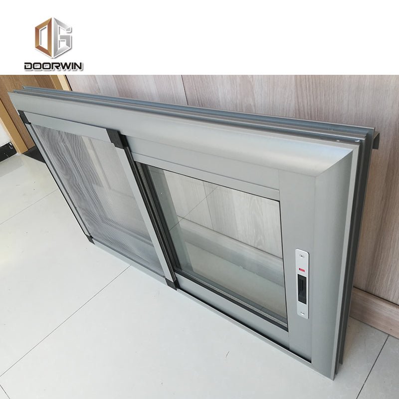 silver EOSS THERMAL BREAK ALUMINUM SLIDING WINDOW - Doorwin Group Windows & Doors