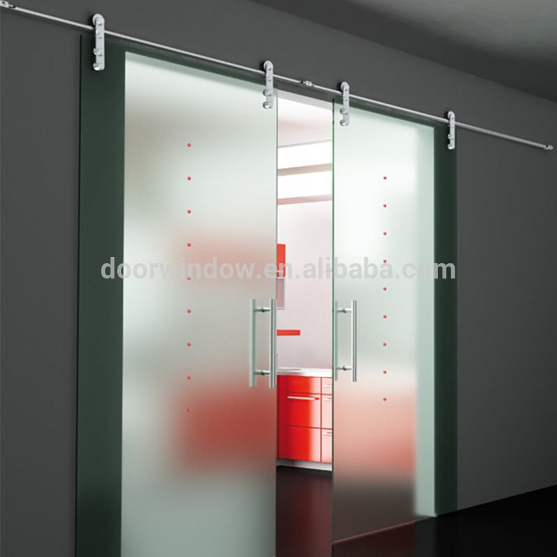 Simple decorative design frosted glass interior bathroom doors for partition by Doorwin - Doorwin Group Windows & Doors