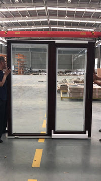 Sliding garage doors with stainless steel net mosquito by Doorwin on Alibaba — thumbnail 2
