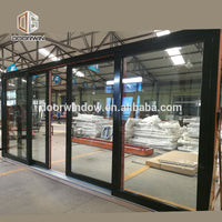 Sliding gate door wooden almirah designs wheels by Doorwin on Alibaba — thumbnail 1