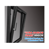 Slim frame windows aluminium profile - Doorwin Group Windows & Doors