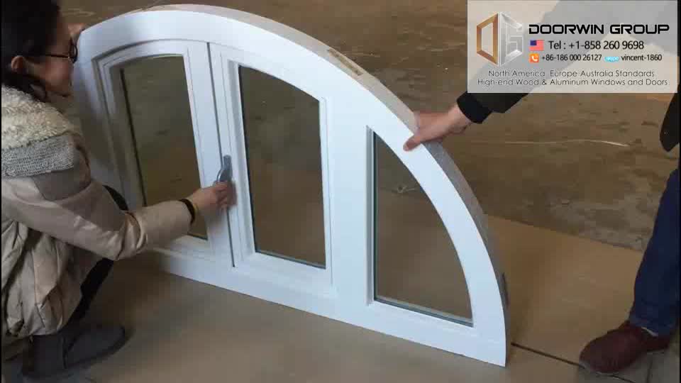 Small decorative house swing out window, 4 panels casement windows — product image 2