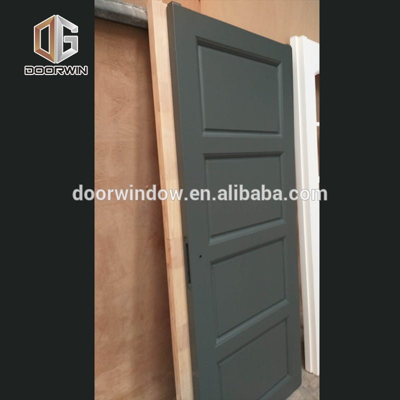 Smooth Finish Solid Wood Interior Plantation single leaf wooden doorby Doorwin — product image 3