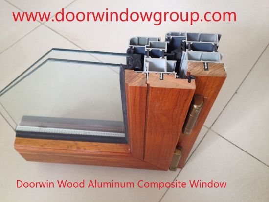 Solid Oak Wood Aluminium Composite Window - China Wood Aluminum, Wood Aluminum Windows — product image 0