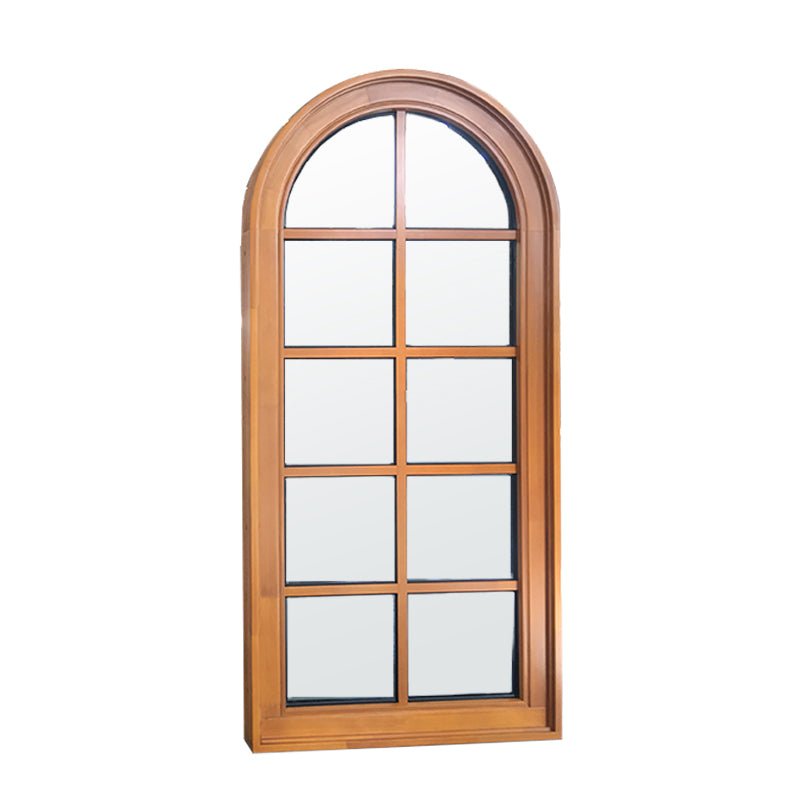 Solid Wood Arched Design with Colonial Bars,arched doorframe - Doorwin Group Windows & Doors