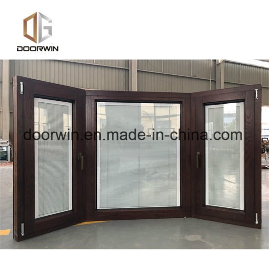 Solid Wood Specialty Window Grille Design, Good Quality Aluminum Bay & Bow Window for Residential Building - China Bay Window, Casement Window — product image 0