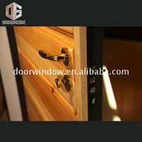 Sound proof door solid wood window and timber by Doorwin on Alibaba — thumbnail 4