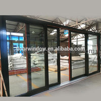 Soundproof tempered multi sliding glass door interior room dividers by Doorwin on Alibaba — thumbnail 3