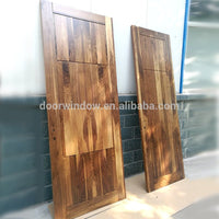 Soundproof unstained finger joint wood board with walnut veneers flush door for home by Doorwin — thumbnail 4